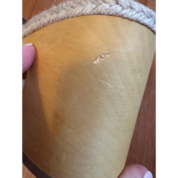 Veronica Beard  Hannalee Suede Wooden Platforms 9 - Picture 9 of 11